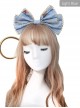 Alice's Christmas Series KC Printing Classic Lolita Bowknot Head Hoop