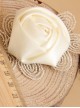 Retro White Rose Lace Bracelet