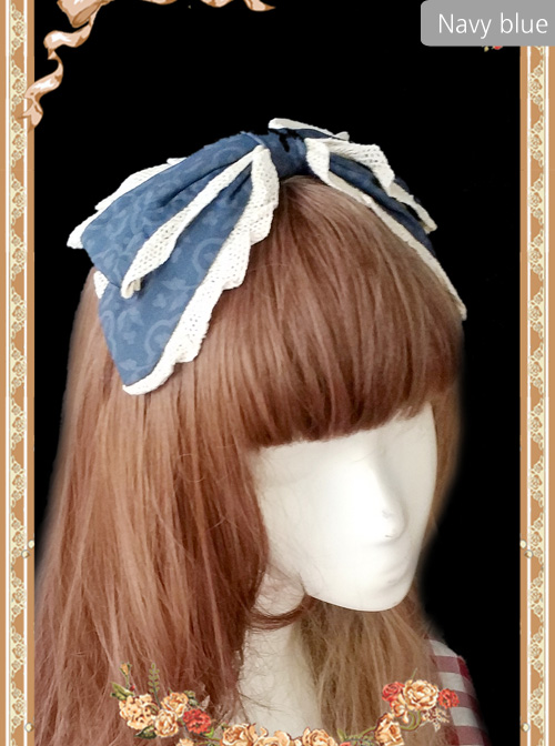 Royal Murals Series Chiffon KC Classic Lolita Head Hoop