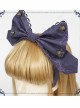 Beauty The Rose Series KC Gothic Lolita Gray And Purple Head Hoop