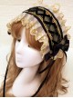 Time Machine Heart Series Printing Retro Classic Lolita Hair Band