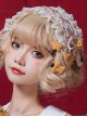 Springtime Hand Stick Series Printing Classic Lolita Hairband