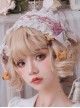 Springtime Hand Stick Series Printing Classic Lolita Hairband