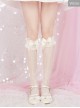 Lolita Wedding Series Bowknot Lace Classic Lolita Knee-socks