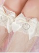 Lolita Wedding Series Bowknot Lace Classic Lolita Knee-socks