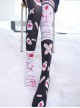 Bandage And Band-aid Printing Gothic Lolita Stockings