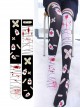 Bandage And Band-aid Printing Gothic Lolita Stockings