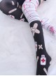 Bandage And Band-aid Printing Gothic Lolita Stockings