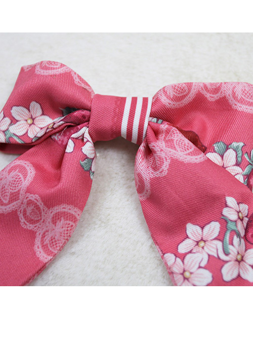 Strawberry Rabbit Series Red Printing Sweet Lolita Hair Clip