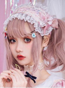 Milk Sweetheart Series Printing Sweet Lolita Hairband