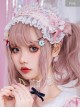 Milk Sweetheart Series Printing Sweet Lolita Hairband