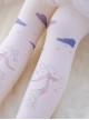 Cute Envelope Bear Printing Sweet Lolita Pantyhose