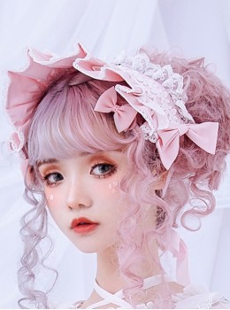 Afternoon Time Series Concise Pure Color Classic Lolita Hairband