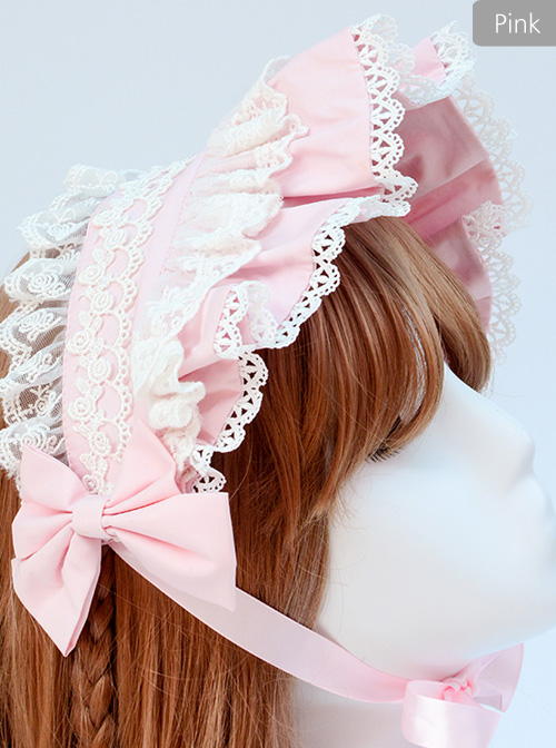 Afternoon Time Series Concise Pure Color Classic Lolita Hairband