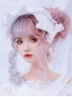 Afternoon Time Series Concise Pure Color Classic Lolita Hairband