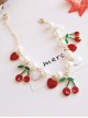 Cute Cherry Pendant Pearl Sweet Lolita Bracelet