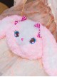 Plush Bear And Plush Bunny Cute Bow Sweet Lolita Shoulder Bag