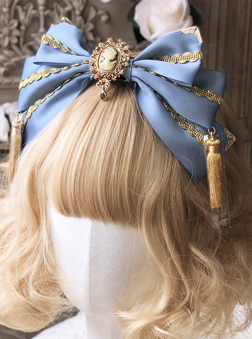 Gorgeous Style Golden Tassel Classic Lolita Multicolor Hair Hoop