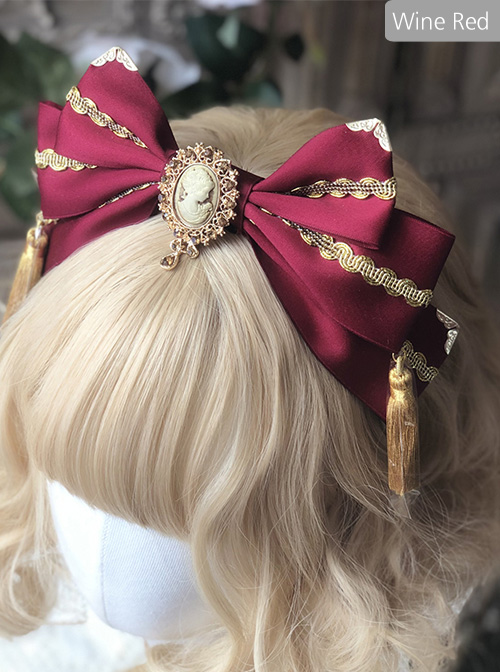 Gorgeous Style Golden Tassel Classic Lolita Multicolor Hair Hoop