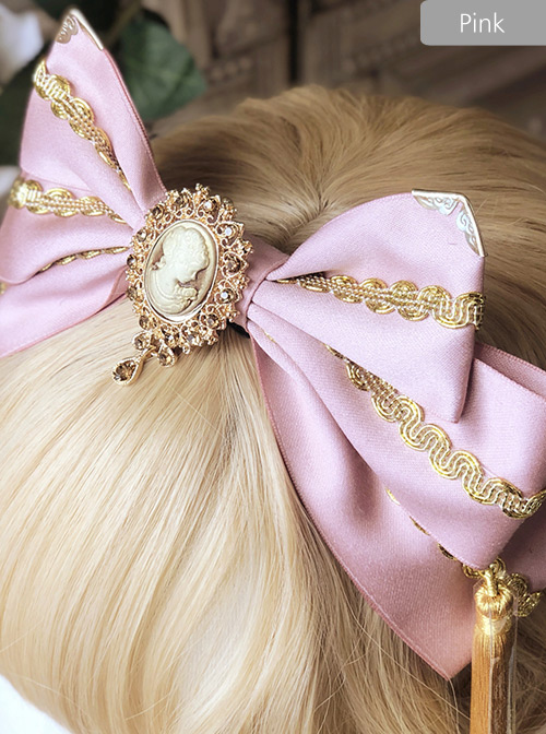 Gorgeous Style Golden Tassel Classic Lolita Multicolor Hair Hoop