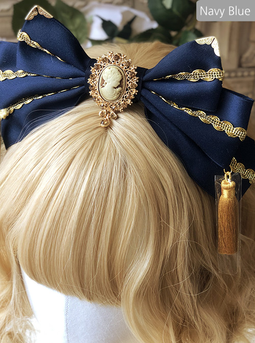 Gorgeous Style Golden Tassel Classic Lolita Multicolor Hair Hoop