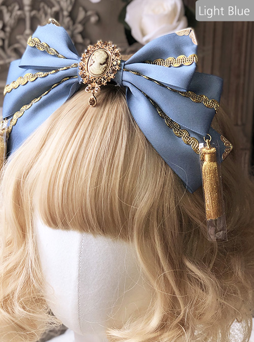 Gorgeous Style Golden Tassel Classic Lolita Multicolor Hair Hoop