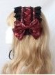 Chandelier Series Silk Ribbon Bowknot Sweet Lolita Hairband