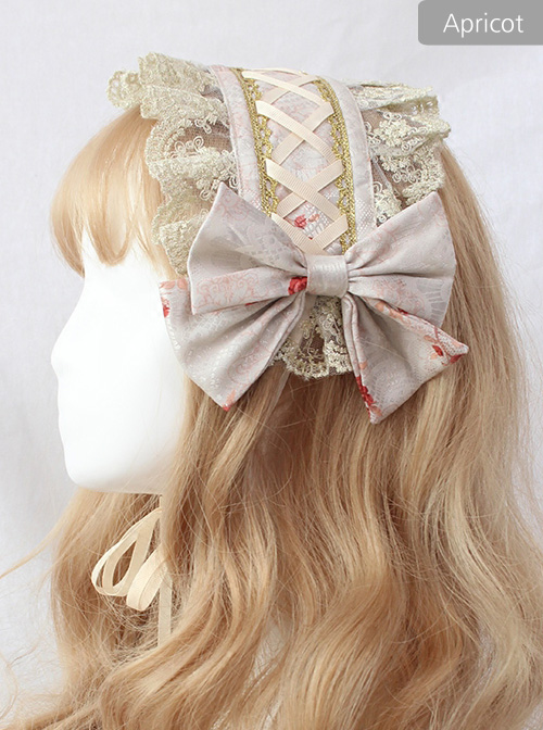 Chandelier Series Silk Ribbon Bowknot Sweet Lolita Hairband