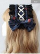 Chandelier Series Silk Ribbon Bowknot Sweet Lolita Hairband