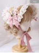 The Tea Party Elegant Multilayer Lace Straw Hat Classic Lolita Bonnet