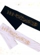 Gilding Alice Bowknot Printing Sweet Lolita Pantyhose