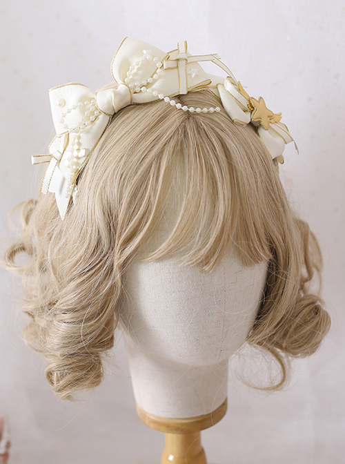 Multicolor Bowknot Ribbon KC Sweet Lolita Irregular Headband