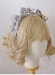 Multicolor Bowknot Ribbon KC Sweet Lolita Irregular Headband