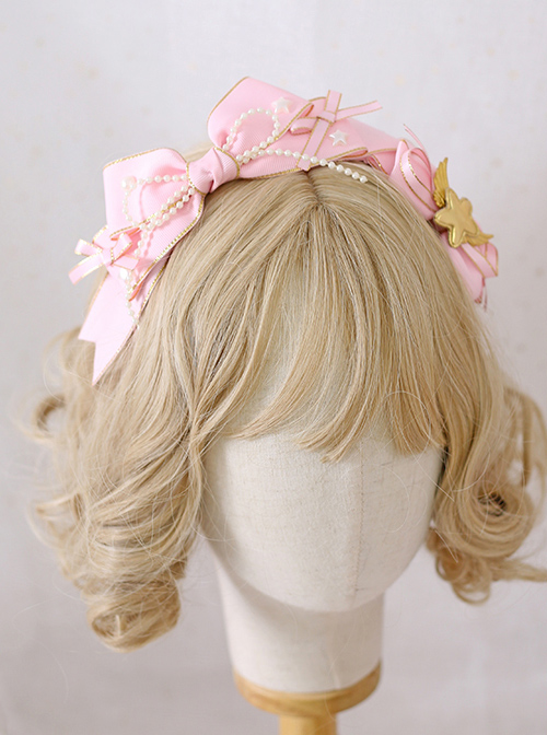 Multicolor Bowknot Ribbon KC Sweet Lolita Irregular Headband