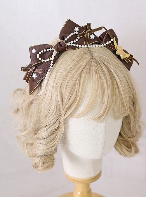 Multicolor Bowknot Ribbon KC Sweet Lolita Irregular Headband