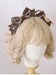 Multicolor Bowknot Ribbon KC Sweet Lolita Irregular Headband