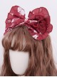 Magic Tea Party Chocolate Rabbit Series KC Bowknot Sweet Lolita Hair Hoop