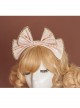 Gift Box Bear Series KC Printing Bowknot Sweet Lolita Head Hoop