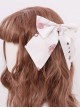 Magic Tea Party Chocolate Rabbit Series Two Colors Bowknot Sweet Lolita Hair Clips