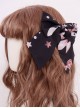 Magic Tea Party Chocolate Rabbit Series Two Colors Bowknot Sweet Lolita Hair Clips