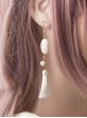 Cherry Blossom Hand-painted Ukiyo Series Tassel Japanese Style Lolita Earrings