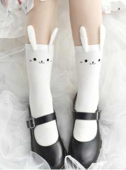 Stereoscopic Decoration Cute Rabbit Ears Sweet Lolita Socks