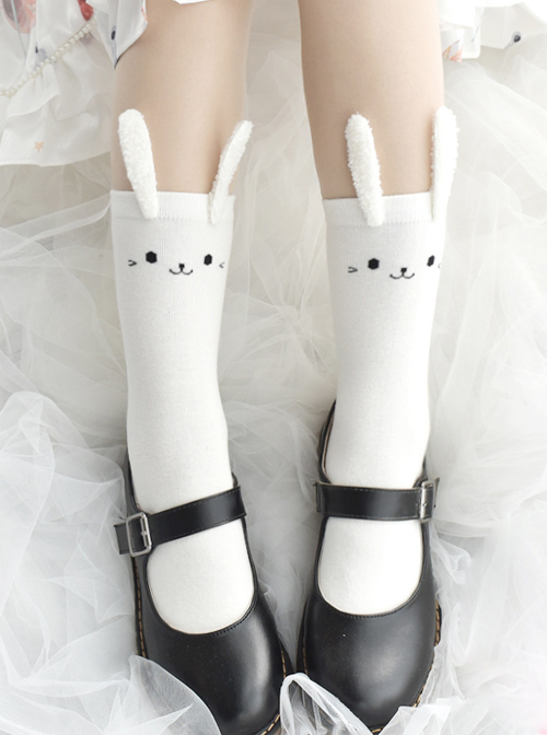 Stereoscopic Decoration Cute Rabbit Ears Sweet Lolita Socks