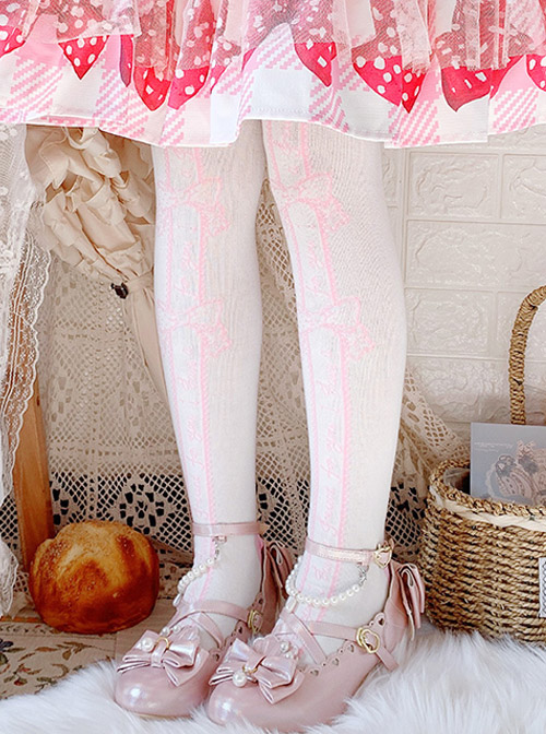 Annie's Gift Series Multicolor Sweet Lolita Stockings