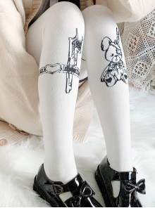 The Assassinate Rabbit Series Dark Sweet Lolita Stockings