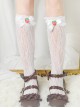 Bowknot Strawberry Cute Lace Sweet Lolita Long Socks