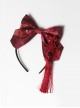 Magic Tea Party Swimming Fish Play Dream Series KC Bowknot Chinese Style Lolita Headband