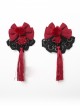 Magic Tea Party Swimming Fish Play Dream Series Chinese Style Lolita Bowknot Hair Clips