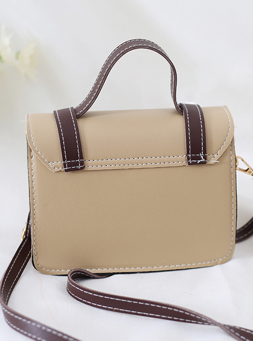 Womens Shoulder Messenger Bag Retro Small Square Bag