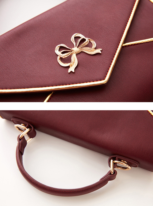 Vintage Love Letter Envelope Bag Classic Lolita Multicolor Shoulder Bag Handbag